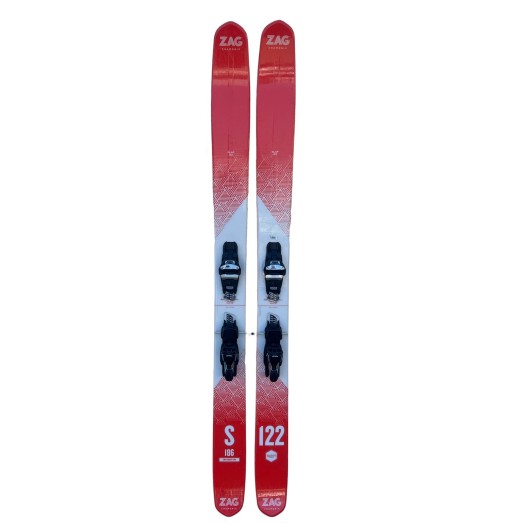 Ski Test Zag Slap 122 + fixations