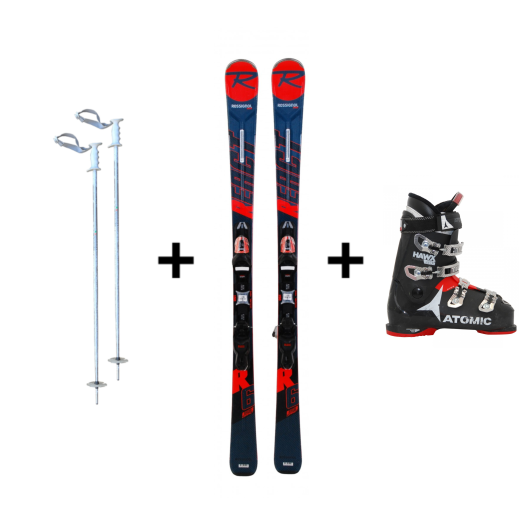 Complete pack All mountain Rossignol Experience 74
