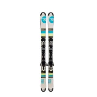 Mini ski occasion Rossignol Scratch Free ZB Xpress + fixations - Qualité C