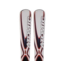 Mini-Ski-Anlass Atomic ETL weiß/schwarz/rot + Befestigungen - Qualität B
