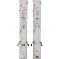 Ski occasion Junior Wedze Starliner Miny + fixations - Qualité B