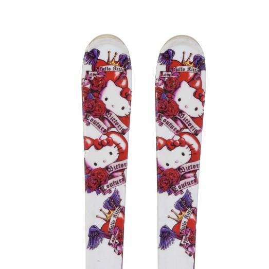 Esqui Hello Kitty victoria couture + fijaciones - Calidad B