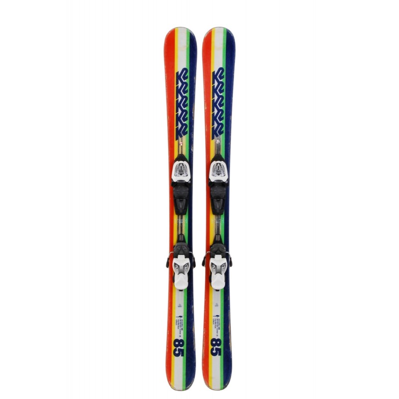 Ski occasion junior K2 Shreditor 85 + fixations - Qualité B