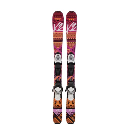 Ski  K2 luv bug + bindings - Quality A
