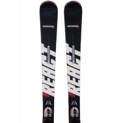 Ski Rossignol React 6 Compact + bindung - Qualität A