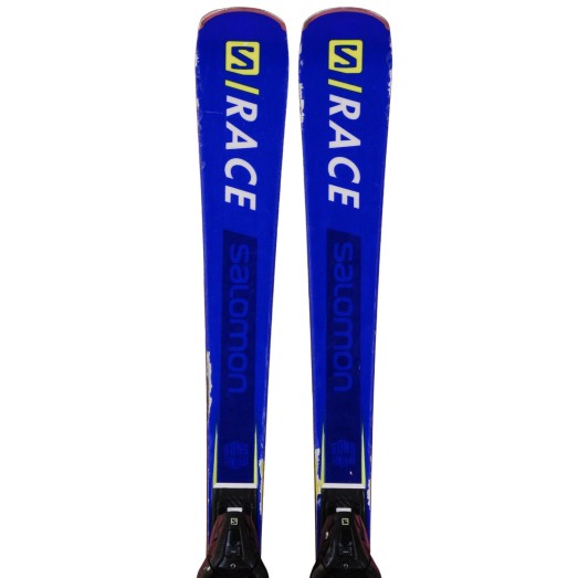 Ski occasion Salomon Race SL + fixations - Qualité C