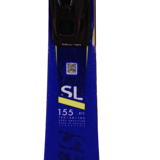 Ski occasion Salomon Race SL + fixations - Qualité C