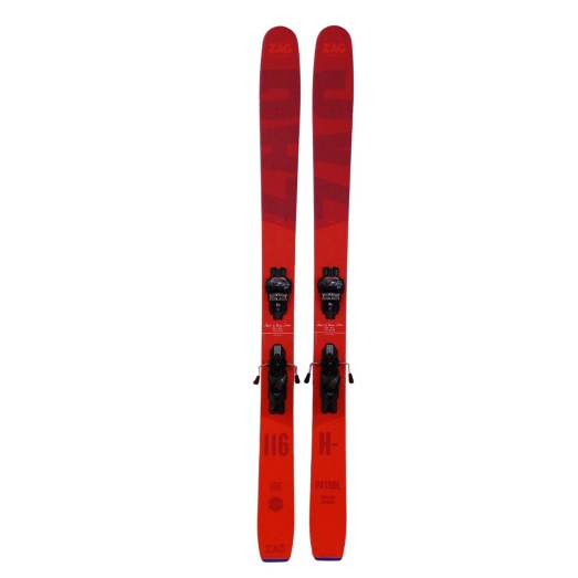 Ski Zag H116 + Bindung - Qualität A