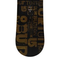 Snowboard usato Burton cruzer (variegato) + fissazione