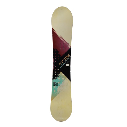 Snowboard occasion Nitro lectra colorband + fixation coque - Qualité A - 146cm