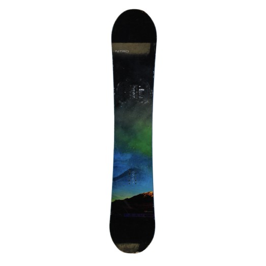 Snowboard usato Nitro Team esposizione + attacco scafo