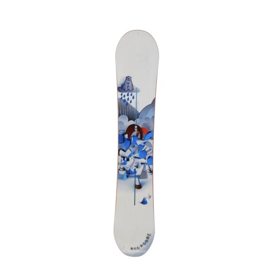 Snowboard usado Burton Jussi + encuadernación del casco - Calidad A