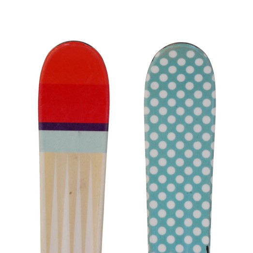 Ski occasion junior Roxy Bonbon + Fixations - Qualité B
