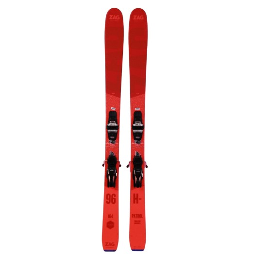 Ski Test Zag H 96 + bindings - Quality A