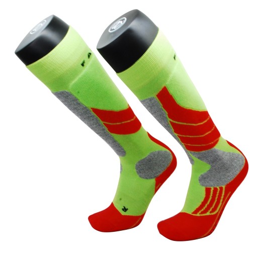 Falke Green and Red Socks - Quality 