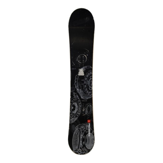 Snowboard gebraucht Allian inc Pro Serie + Schalenfixierung - Qualität B
