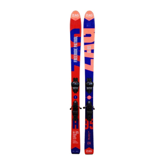 Ski used Zag H-95 - bindings