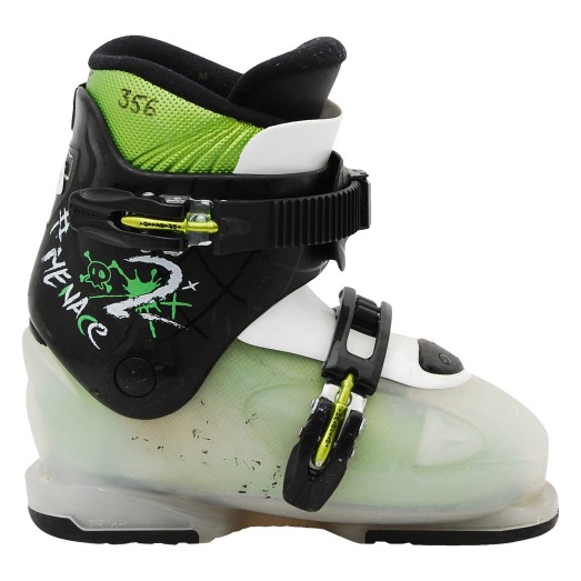 Chaussure de ski occasion Dalbello junior menace vert noir qualité A