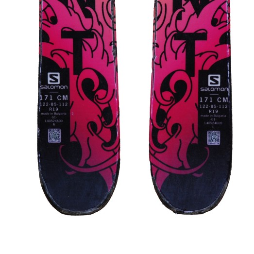 Ski occasion Salomon TNT+ fixations - Qualité B