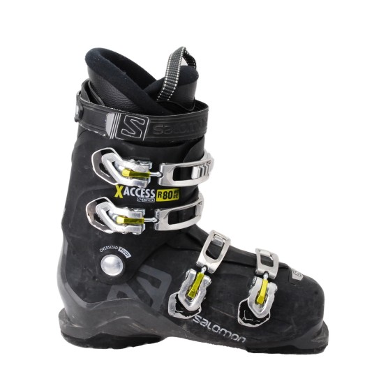 Gebrauchter Skischuh Salomon Xaccess R80 breit - Qualität A