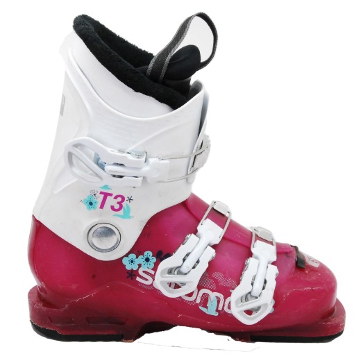 Chaussure de ski d'occasion junior Salomon T2/T3 - Qualité A