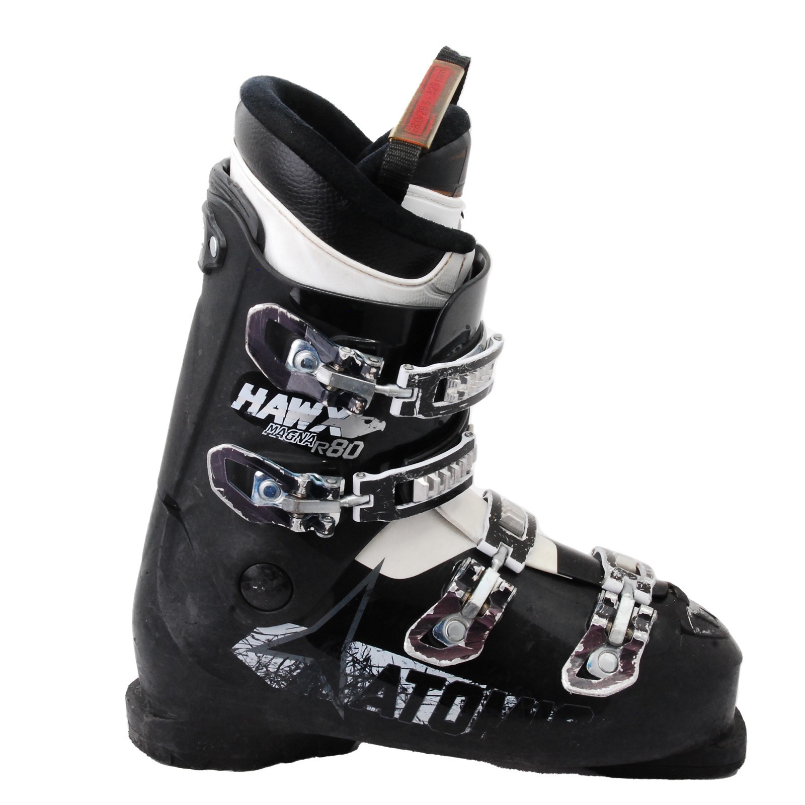 Used ski boots Atomic hawx magna R 80