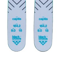 Gebrauchte Ski Black Crows Captis + Bindungen - Qualität A