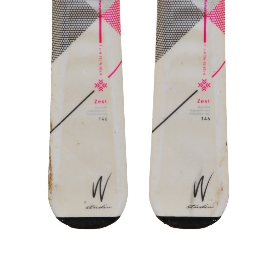Ski occasion Elan Zest + fixations - Qualité A