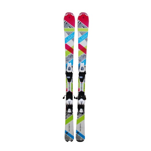Junior Ski Tecno pro Sweety + Bindungen - Qualität A