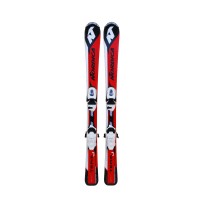 Ski occasion junior Nordica Team J + fixations - Qualité A