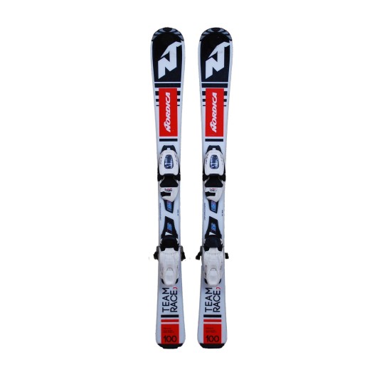 Junior used ski Nordica Team J Race + bindings - Quality A