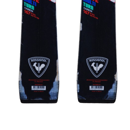 Used ski Rossignol Hero Elite Multi Turn Carbon + bindings - Quality C