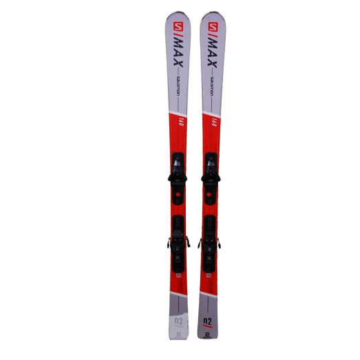 Gebrauchter Ski Salomon Max 02 + Bindungen - Qualität C