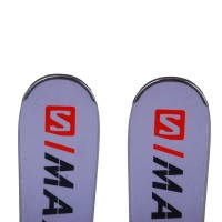 Used ski Salomon Max 02 + bindings - Quality C