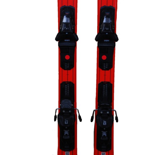 Gebrauchter Ski Salomon Max 02 + Bindungen - Qualität C