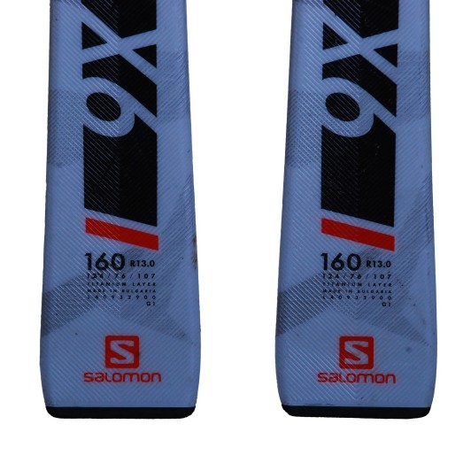 Gebrauchte Ski Salomon S/Force X6 + Bindungen - Qualität A