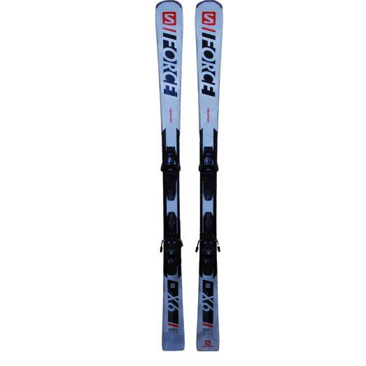 Gebrauchte Ski Salomon S/Force X6 + Bindungen - Qualität C