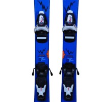 Ski occasion junior Wedze Onebreaker kids loups + fixations - Qualité B