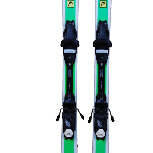 Gebrauchte Ski Junior Head Supershape + Bindungen - Qualität C