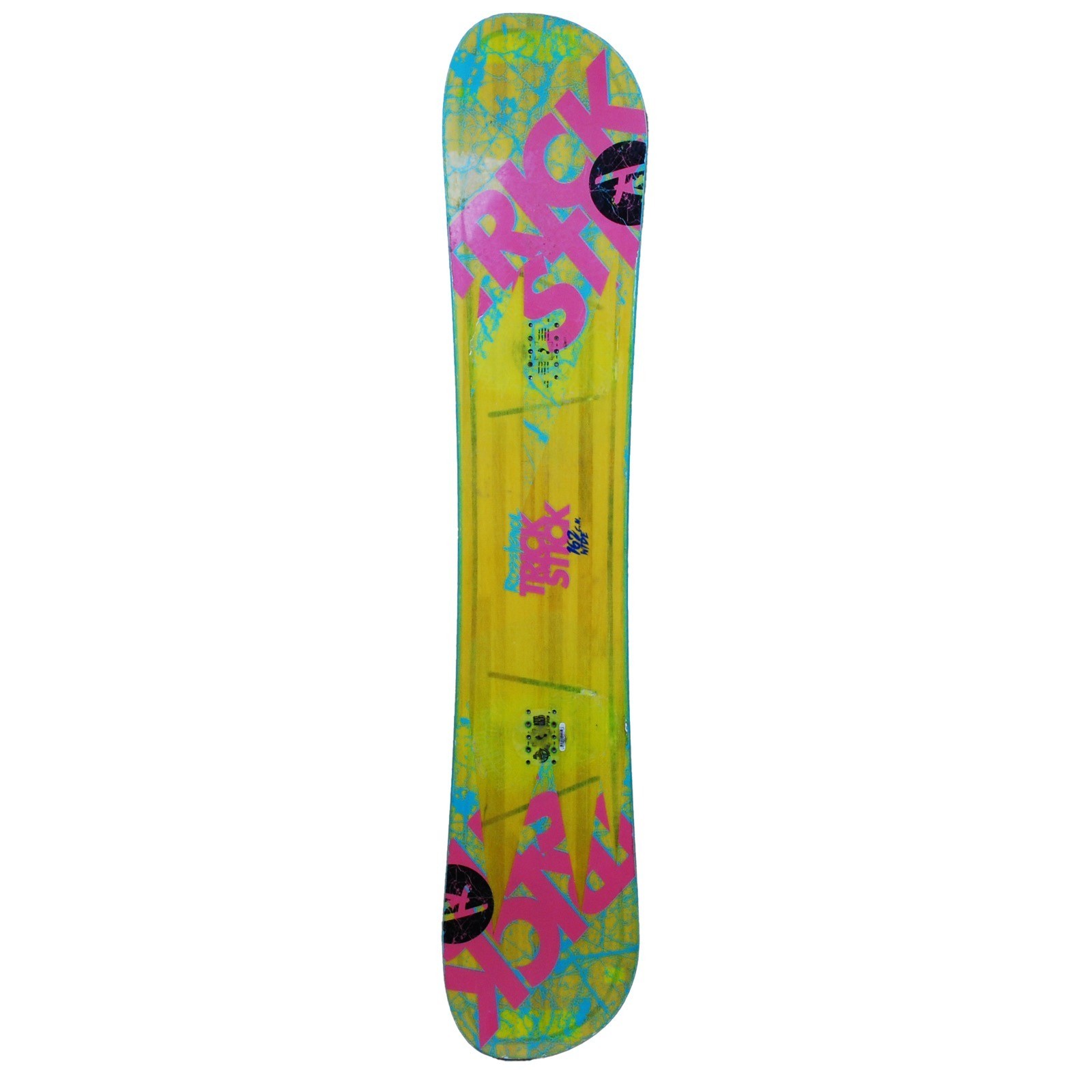 SNOWBOARD D'OCCASION ROSSIGNOL ANGUS CARPE 154 CM + FIXATION NEUVE