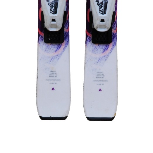 Used ski Junior Fischer Koa + bindings - Quality A