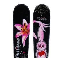 Ski occasion junior Rossignol Trixie + fixations - Qualité A