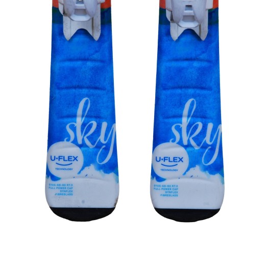 Junior esquí usado Elan Sky + fijaciones - Calidad A