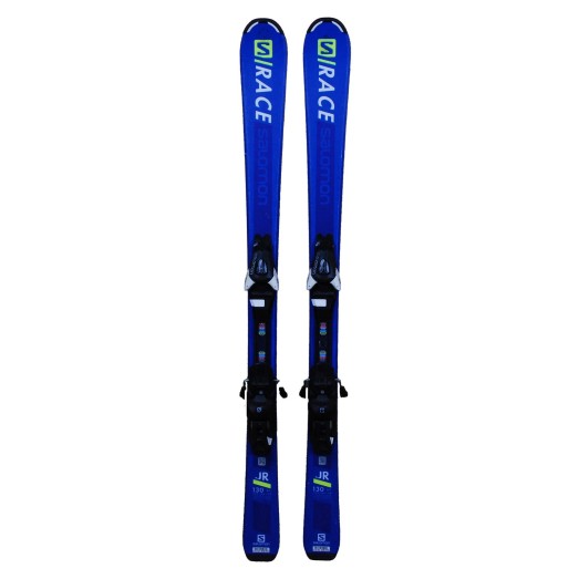 Gebrauchte Ski Junior Salomon S / Race Jr + Bindungen - Qualität A