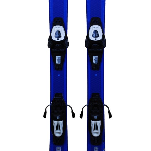 Gebrauchte Ski Junior Salomon S / Race Jr + Bindungen - Qualität C