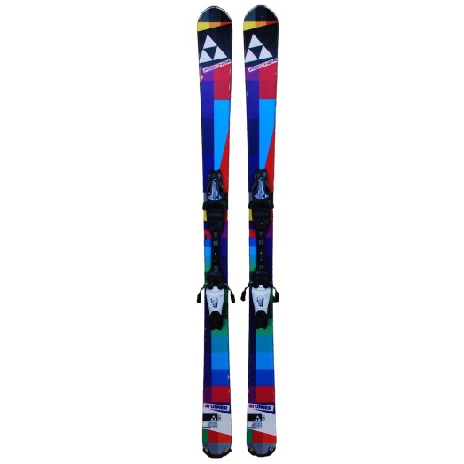 Used ski junior Fischer Stunner + bindings - Quality C