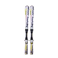 Ski gebraucht junior Fischer RC4 Superrace JR + Bindungen - Qualität A