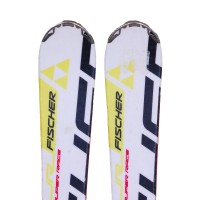Ski gebraucht junior Fischer RC4 Superrace JR + Bindungen - Qualität A