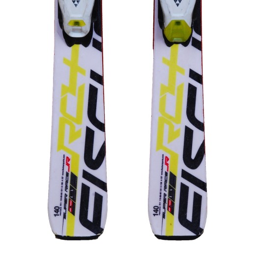 Ski gebraucht junior Fischer RC4 Superrace JR + Bindungen - Qualität A