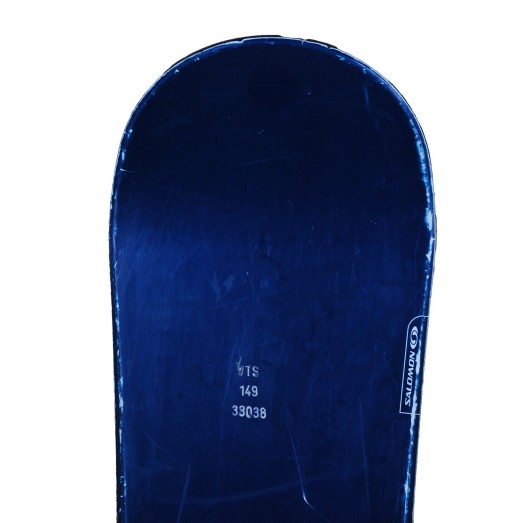 Snowboard occasion Salomon Rude + fixation coque - Qualité B